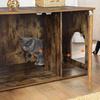 FEANDREA PCL002X01 Cat Litter Tray Vintage Brown