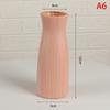 PP Vases Imitation Ceramic Flower Pot Nordic Decor Wedding Ramadan Outdoor Home Table DIY Gifts Bonsai Holiday Yard