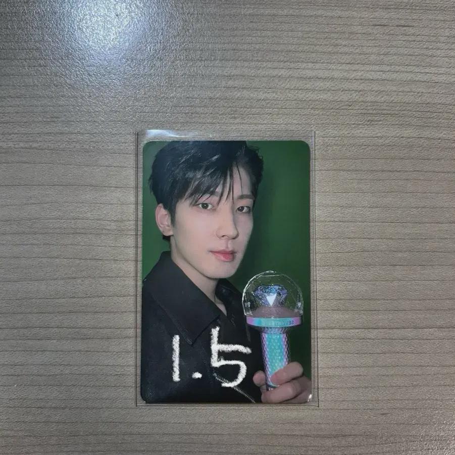 

Seventeen Wonwoo Beather Sun Carat Zone Photocard