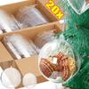 5/6/8/10cm Christmas Ornaments Balls Round Clear Ball Hanging Atmosphere Decoration Wedding Party Xmas Decorative Accessories