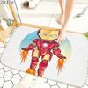1pc Flannel Rug Marvel Superheroes Bathroom Mat, Multiple Sizes, Multi-functional for Daily Use, Suitable for Bathroom, Entran