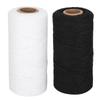 2pcs Pure Cotton Cotton Warp Thread 8/4 Count Embroidery Thread Weaving Yarn DIY Craft Projects
