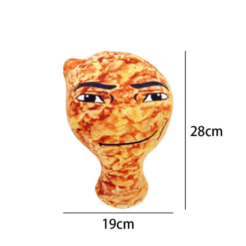 

Gegagedigedagedago Hat Chicken Nuggets Leg Plush Toy Doll Pillow Room Decoration Chicken Leg