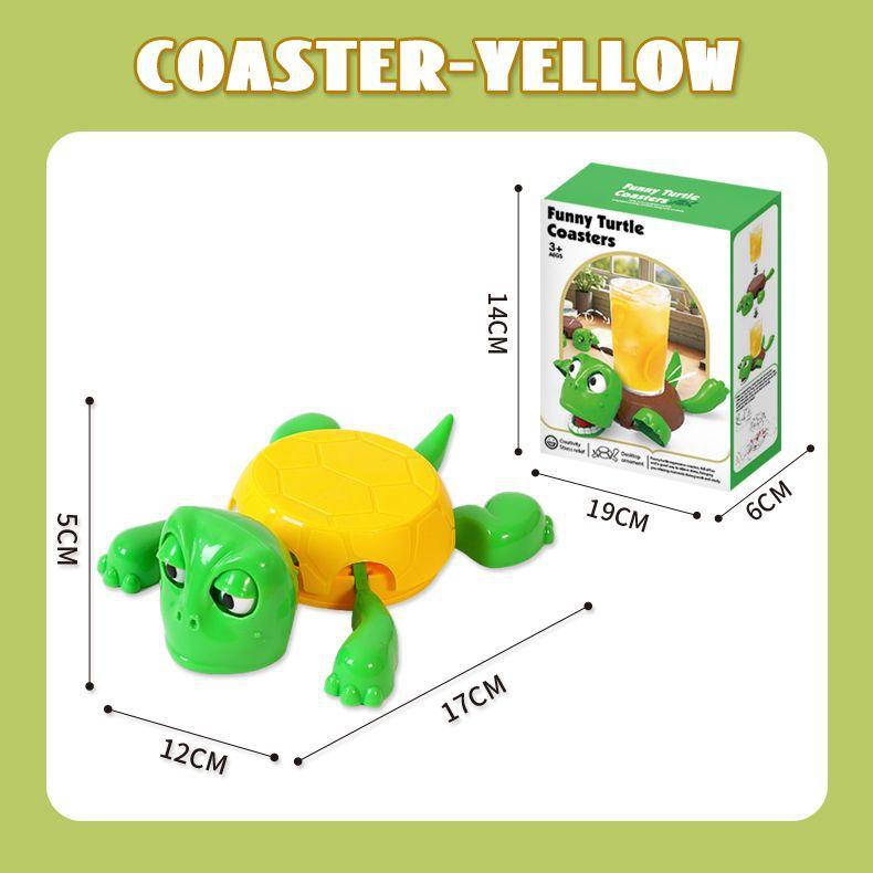 Non-Toxic Surprised Funny Turtle Coaster Toys Kids Gags & Practical Jokes Novelty & Gag Toys Creative Turtle Stress Relief Toy For Gifts