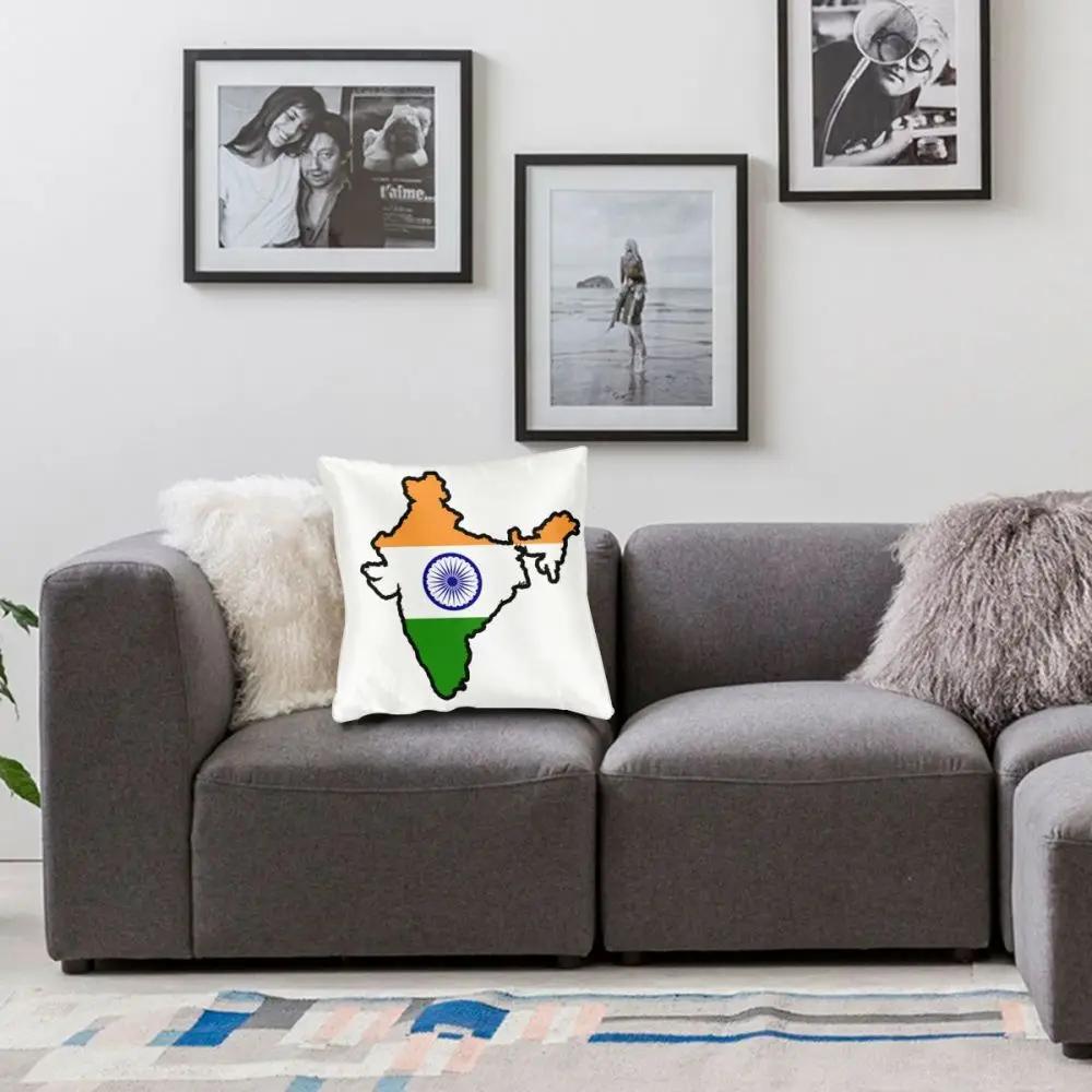 India Flag Throw Pillow Cover Throw Pillow  Cushion Covers