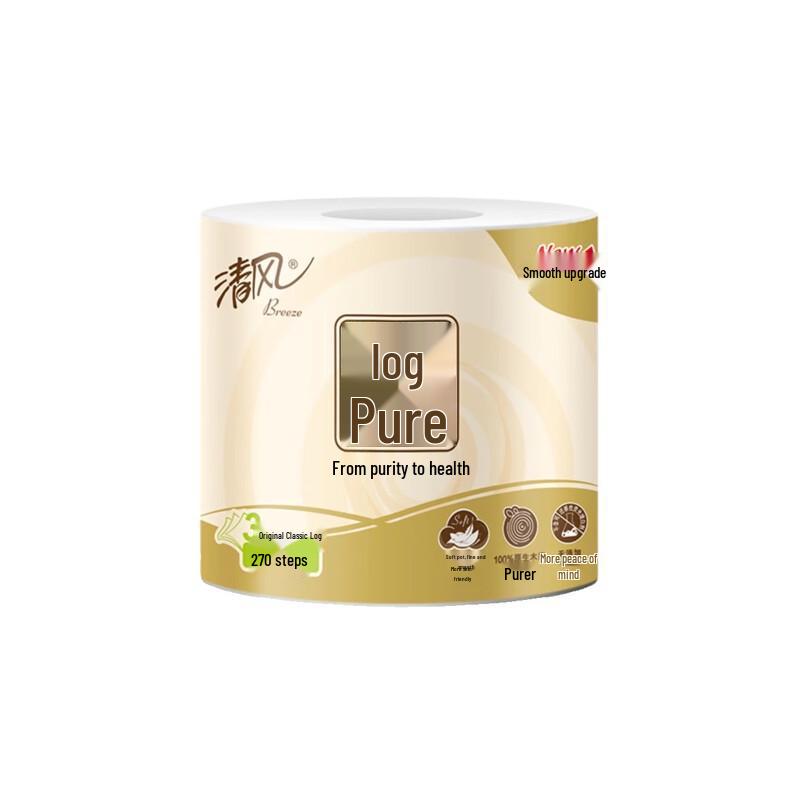Qingfeng Virgin Wood Pulp 3-Ply Toilet Paper