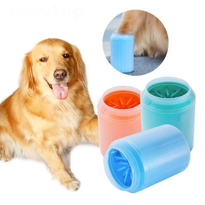 Pet Foot Washing Cup Silicone Dog Paw Cleaner Cups Soft Combs for Quickly Clean Dogs Cats Dirt Paw Pet Foot Wash Tools