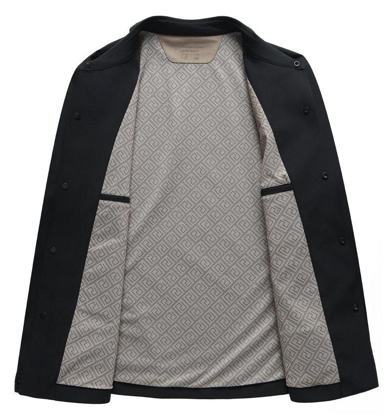 Men's Business Casual Spring Lapel Jacket - Middle-Aged Workwear Coat