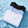 MINISO Men's Quick-Dry Ice Silk Mesh T-Shirt