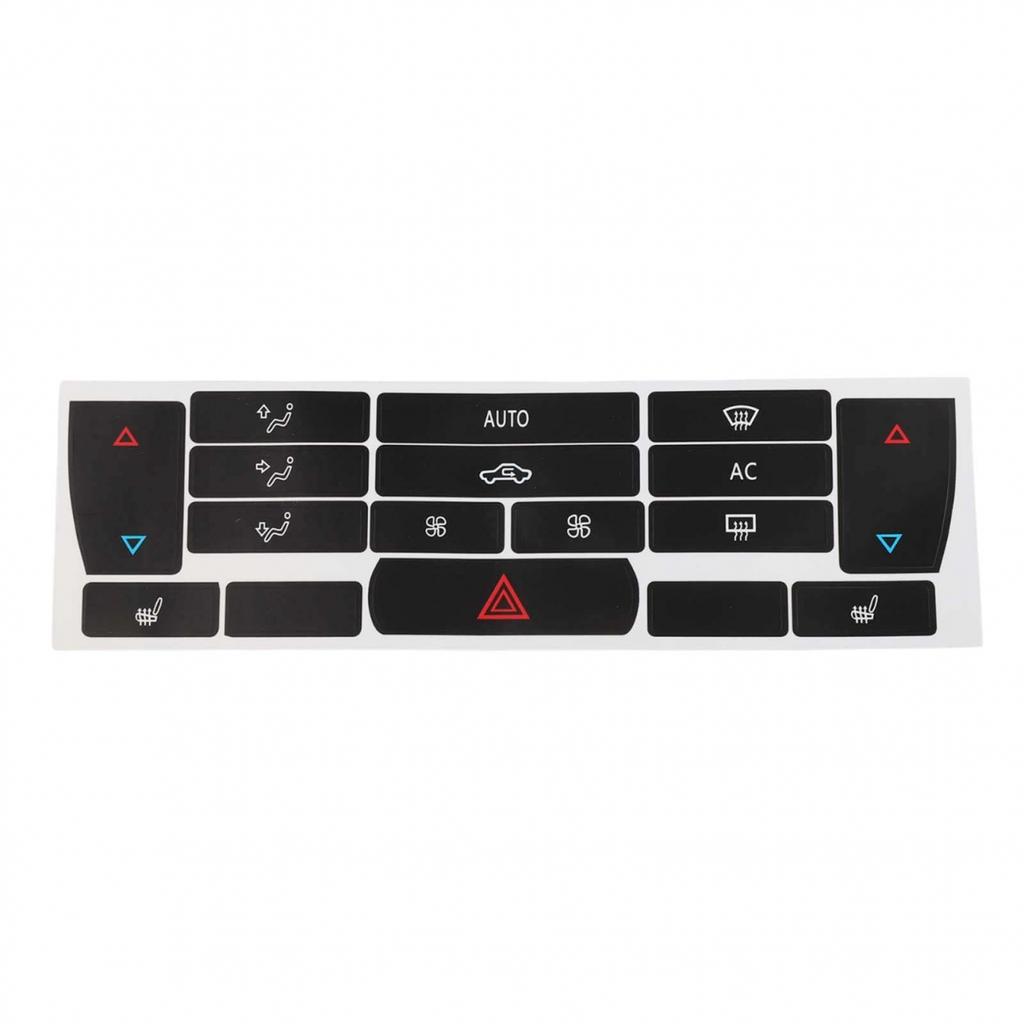 Climate Control Decals Firm Application High Grade Material