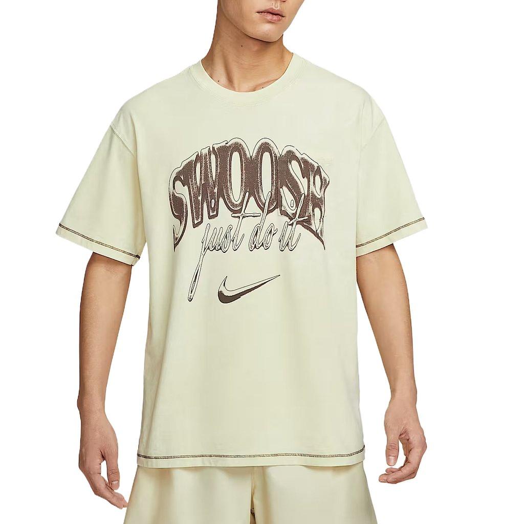 Nike Max90 T Shirts Men s Light Khaki HQ9261-229 L