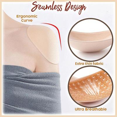 2Pcs New Silicone Shoulder Enhancer Invisible Soft Anti-Slip Shoulder Pads