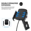 15W Phone Wireless Charge Bracket Extension Bracket Black A For Moto Scooter