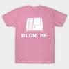 T Shirt Women Blow Me Retro Gaming Harajuku Print Kawaii Tshirt Summer Short Sleeve Female T-Shirt Top Tee