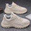 Daddy shoes 2025 spring mesh breathable wear-resistant casual shoes non-slip tire sole sports running shoes men's shoes