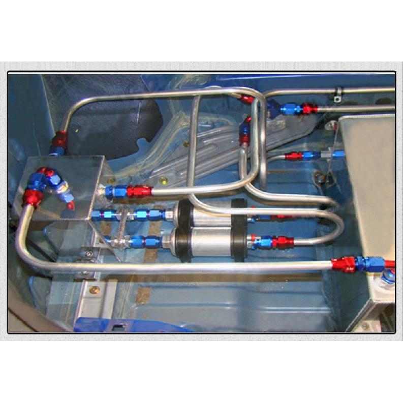 External Fuel Pump 0580 254 044  FUEL PUMP WITH BANJO FITTING KIT HOSE ADAPTOR UNION 8MM OUTLET TAIL PQY-FPB044R