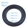 2 Packs Ring Speaker Cloth Edge Repair Parts Speaker Surround Rubber Replacement Parts for Speaker Repair or DIY