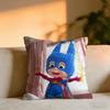 Masha And The Bear Cushion Cover Cozy Velvet Throw PillowSoft Warm Cushion For Sofa  Bed