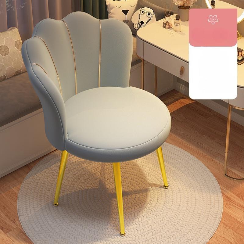 Elegant Tufted Dressing Stool for Bedroom Girls Women, Upholstered Princess Accent Desk Chair for Office Study
