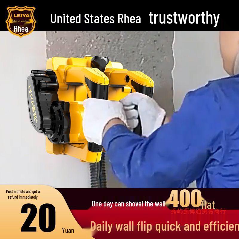Dust-Free Electric Wall Planer & Putty Peeler for Renovation