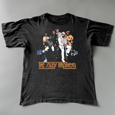The Isley Brothers Black Cotton Shirt Full Size S-5XL Unisex BS1250
