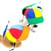 Colorful Dog Propeller Hat Funny Dog Bucket Hat Helicopter Top Hat Small Medium Large Dogs Cat