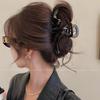 Korejská velká akrylová skřipcová spona pro ženy - 2025 Špičková žraločí spona do vlasů