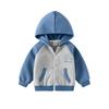 Korean Children's Clothing Spring and Autumn Children's Hooded Sweatshirt Boy Dinosaur Coat Hoodie Baby Boy Long Sleeves Clothes Zip-up Shirt