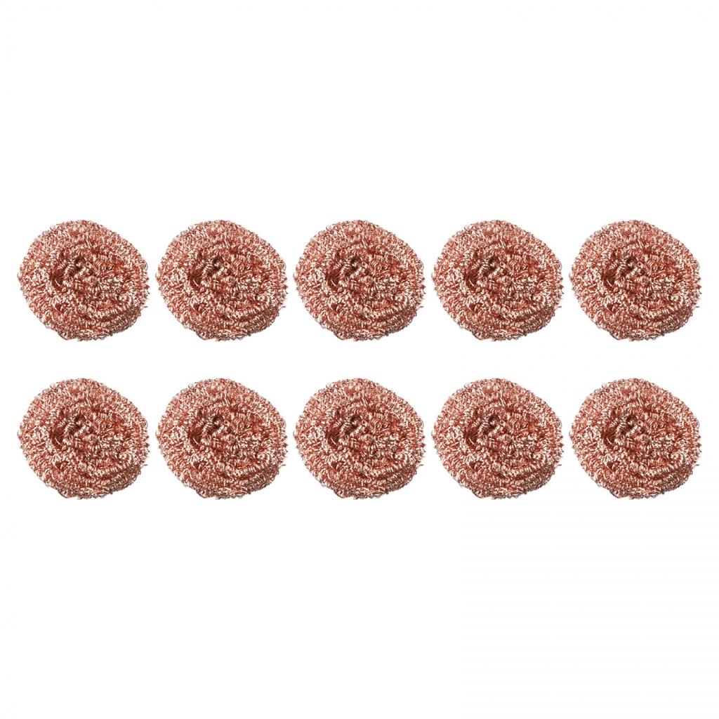 Profesionální měděná drátěnka na čištění hrotů páječek, balení 10 kusů