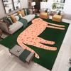 Abstract Tiger and Leopard Carpet Soft Non-Slip Living Room Bedroom Floor Mat Large Area Rug Easy To Clean Mat Home Decoration