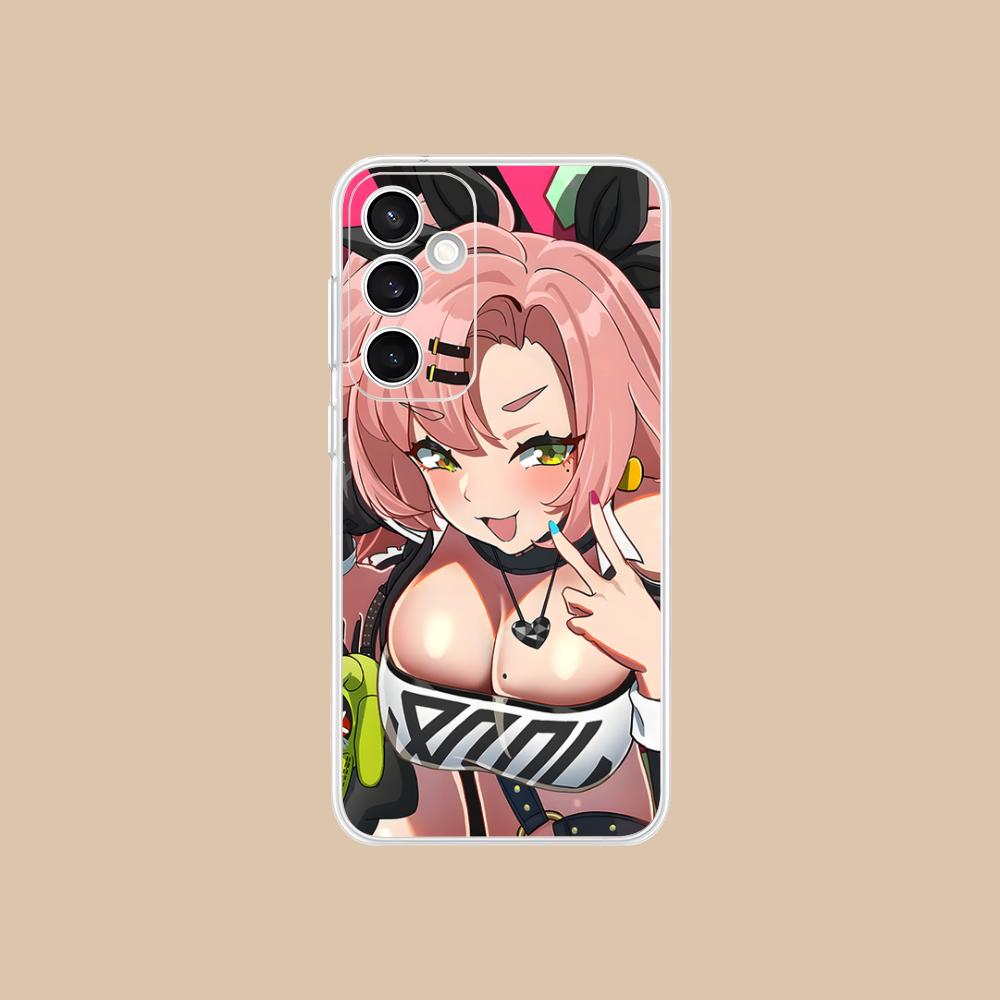 Zenless Zone Zero Nicole Phone Case for Samsung Galaxy S25 S24 S23 S22 S21Plus FE Ultra Clear Colorful Cover Luxury Smartphone