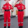 Kids' Firefighter Costume: Halloween Cosplay & Performance Set