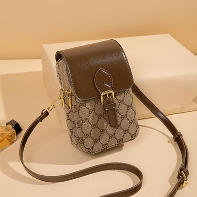 Premium Bag for Women New Trendy and Fashionable Retro Design Mini Mobile Phone Bag Versatile One Shoulder Crossbody Bag