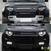 LED Fog Light Upgrade for 2020-2025 Land Rover Defender - Golden Eye Lens, Low Profile