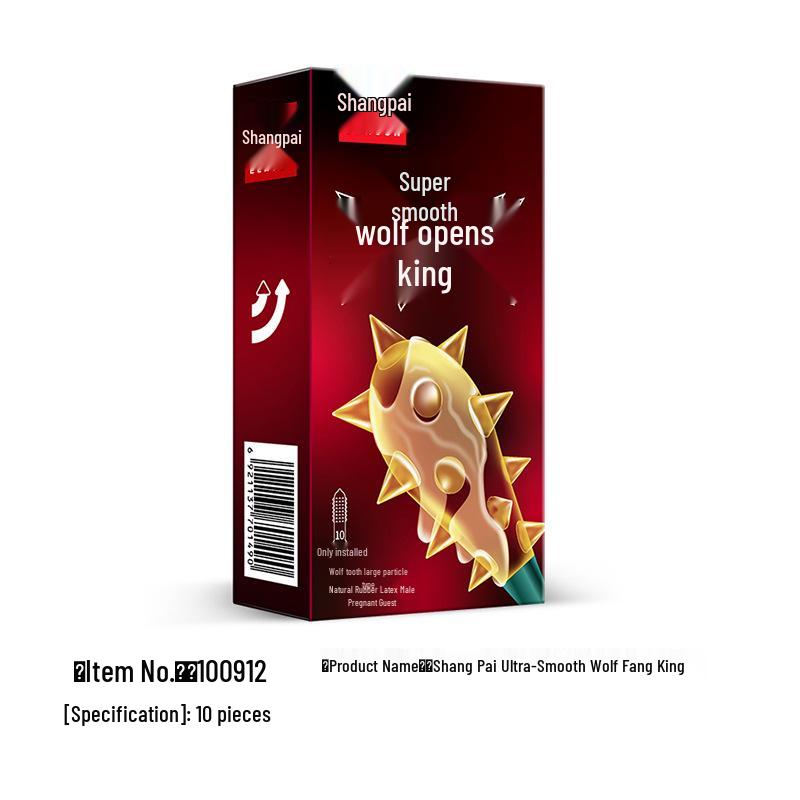 Shangpai Ultra-Refreshing Natural Thin Fruit-Flavored Condoms - 20 Count Jar for Family Planning