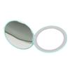 3.5 Inch LED Mirror 1X 10X Magnification Double Sided Makeup Mirror for Home Travel Built In Battery Green