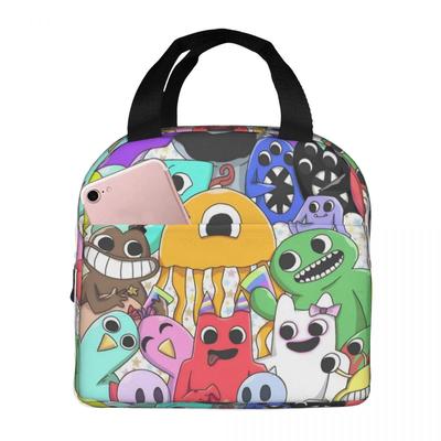 Garten Of Banban Funny Games Product Insulated Lunch Tote Bag For Office Food Box Portable Thermal Cooler Lunch Box