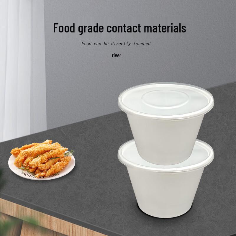 Einweg-Plastik-Rundschüssel für Mahlzeiten
