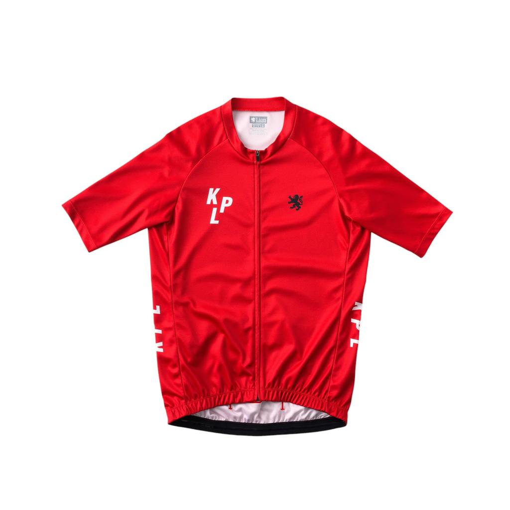 Kapelmuur Cycling Short Sleeve Size S Jersey, Printed, Slash, Red,