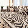 Texture Thick Plush Sofa Cushion Winter  New Style Simple Style Dust-Proof Cushion Cover Cloth Sofa Towel Home Couch Decor