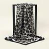 Leopard Print Silk Scarf Wrap For Designer Luxury  Kerchief Neck HeadHair Scarves Bandana Handkerchief Headscarf 90X90Cm