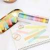 Highlighter Tape Set Sticky Long Page Markers Tabs Highlighter Strips Flags Stickers Book Tabs for Annotating Book