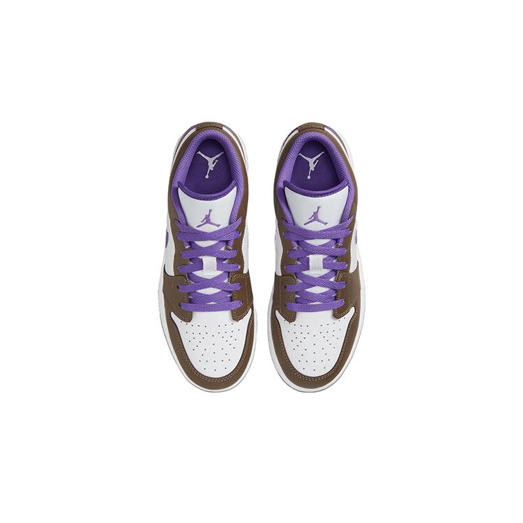 Jordan 1 Low Purple Mocha GS 553560-215