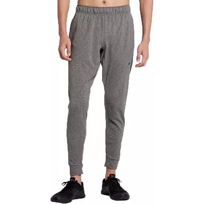 Nike Logo Print Elastic Cuff Casual Pants Men Bottoms Gray AT5697-084