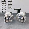 Popular Ghost Head Fashion Ring Exaggerated Domineering Hip Hop Skull Ring Atmosphere Creative Mask Jewelry