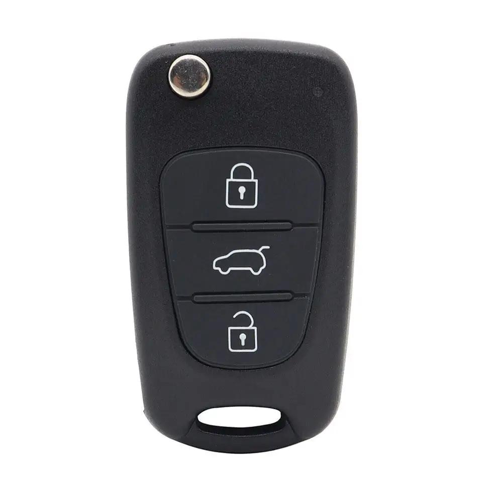 

3 Buttons Car Remote Key Case Shell For Modern Keycase IX30 Renakia Lion Run Smart Run Car Remote Control Key Housing L5W0