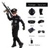 Nieuwe Kinderen Jongens Meisjes Grappige Politieagent Kostuums Kinderen Politie Uniform Cosplay Kleding Pak Halloween Party