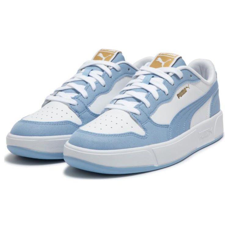 Puma LX Court Low Denim Simple Comfortable Low-Top Sneakers Unisex Sneakers White Blue 399253-01