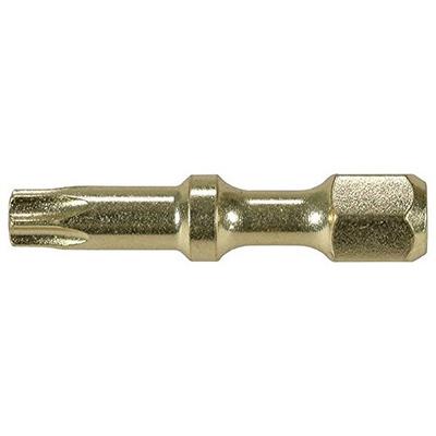 B-42248 Impact Gold Shorton Bit T10x1-3/16" 2/Se