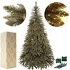 Sapin de Noël Artificiel - SPRINGOS - 150 cm - Vert - 451 Branches - Support Inclus